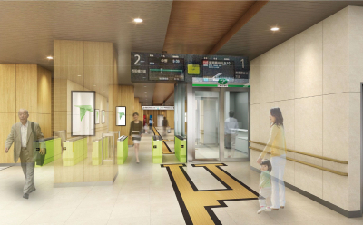 新駅完成イメージ内観
